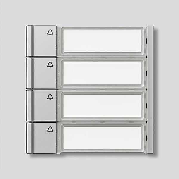 Siedle Ruftasten Silber-Metallic TM 700-4-0 SM